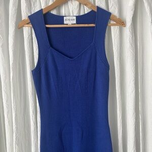 Olive & Oak Royal Blue Sleeveless Dress